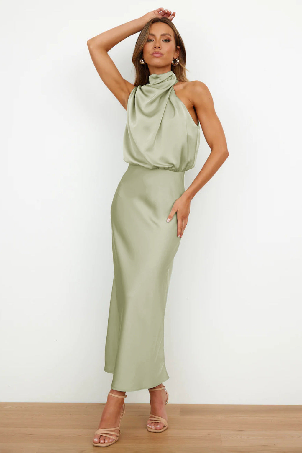 Vestido Quentin Sahara Draped
