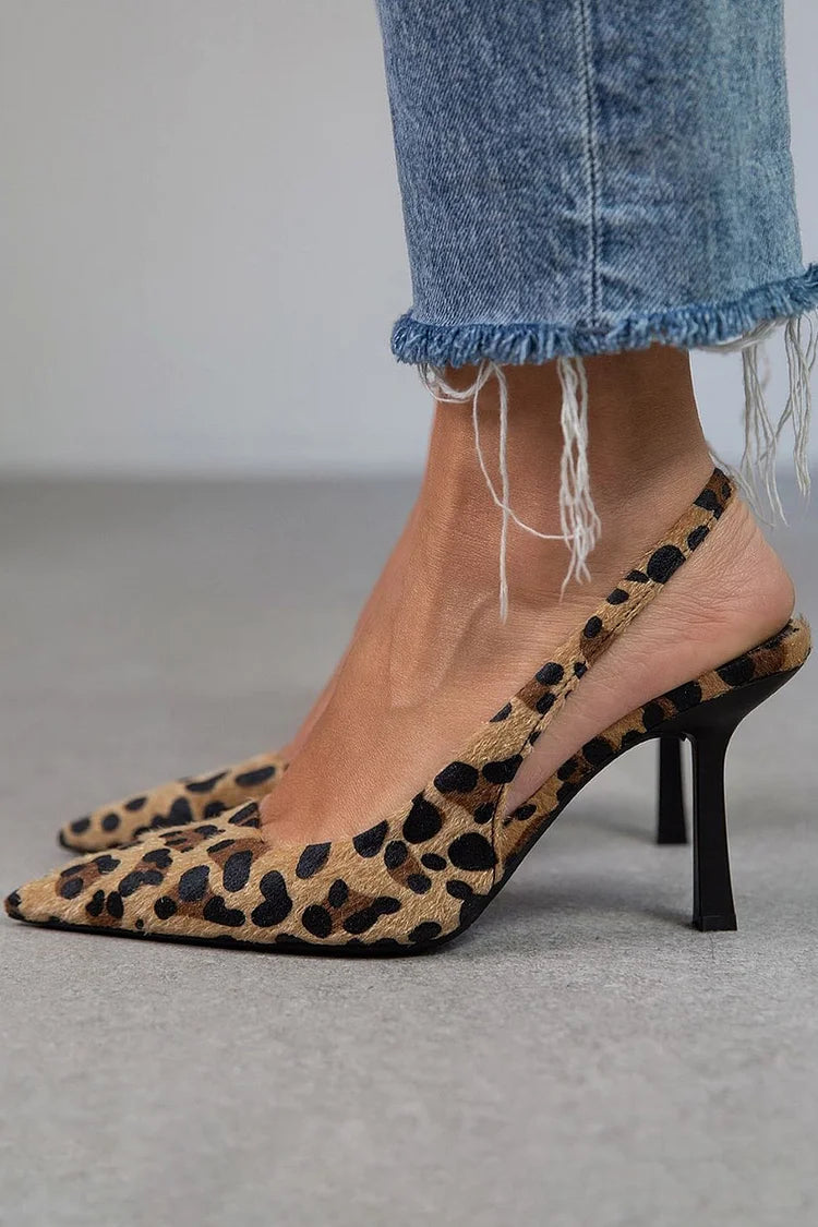 DECOLLETE ANIMALIER