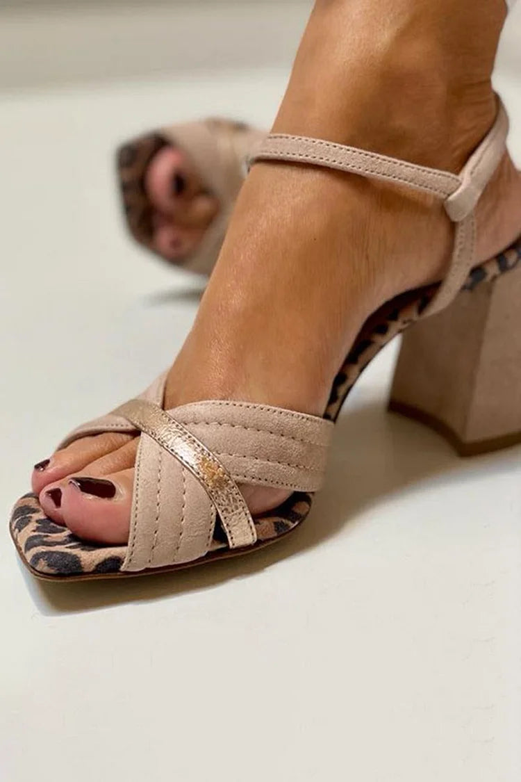 Lorrie | Tacones con tacón cruzado