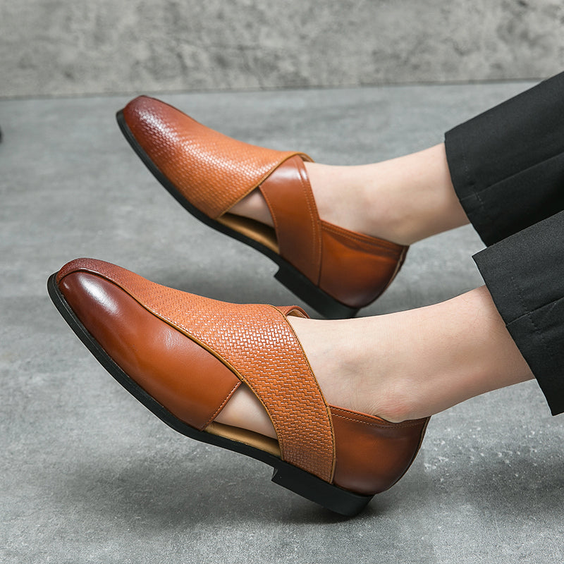 Mocasines de cuero vintage