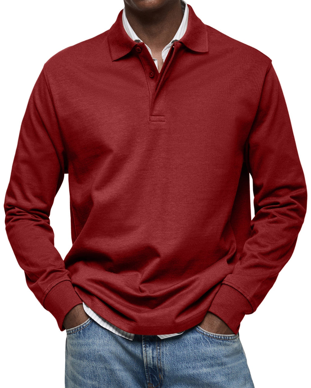 MOHR® | Polo lujo de manga larga