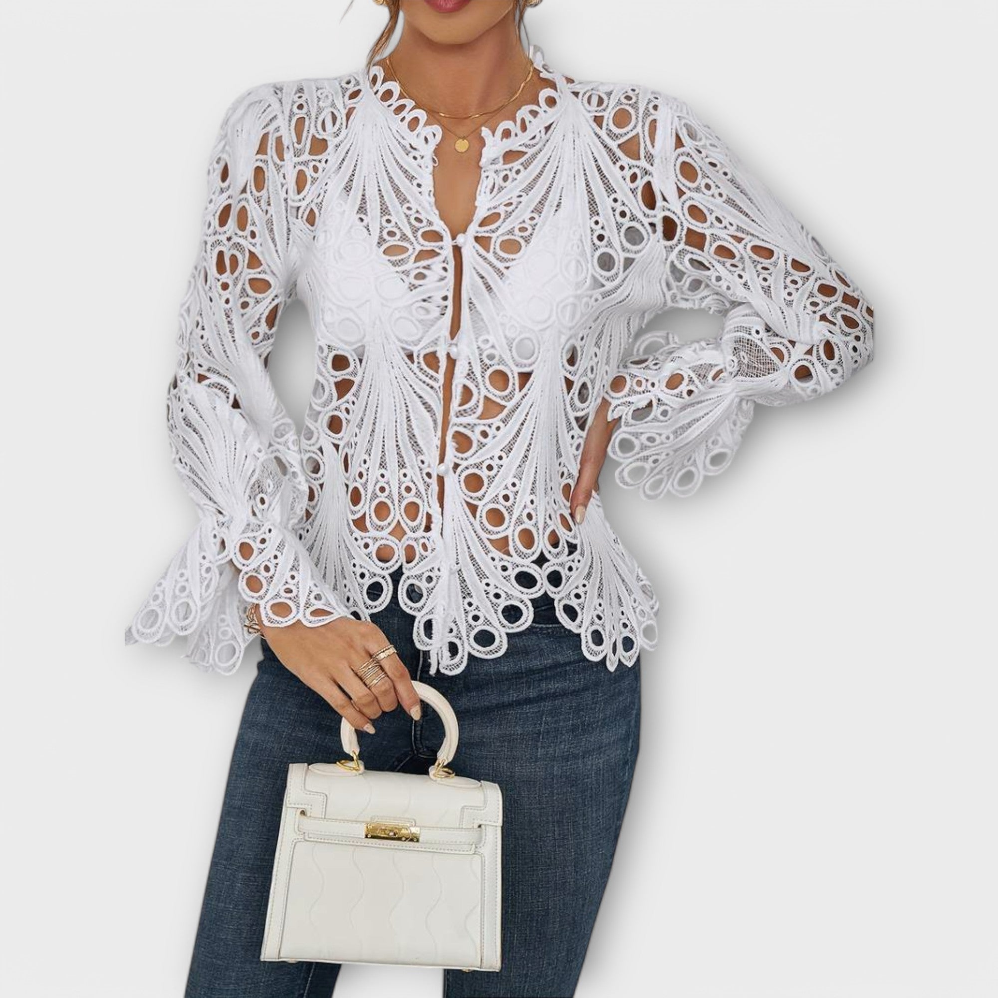 Savannah - Blusa asimétrica
