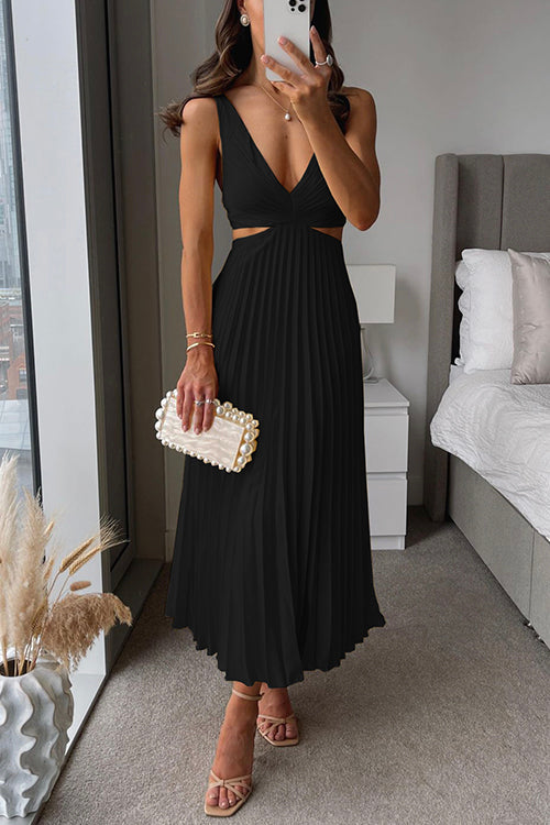 Vestido Radiante con Torcido