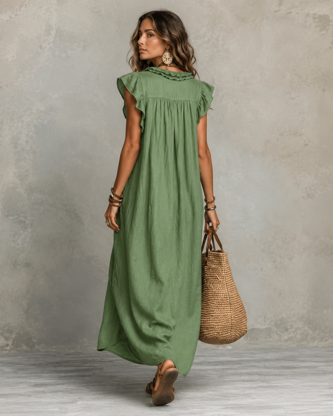 Vestido Largo Bohemio Camelia