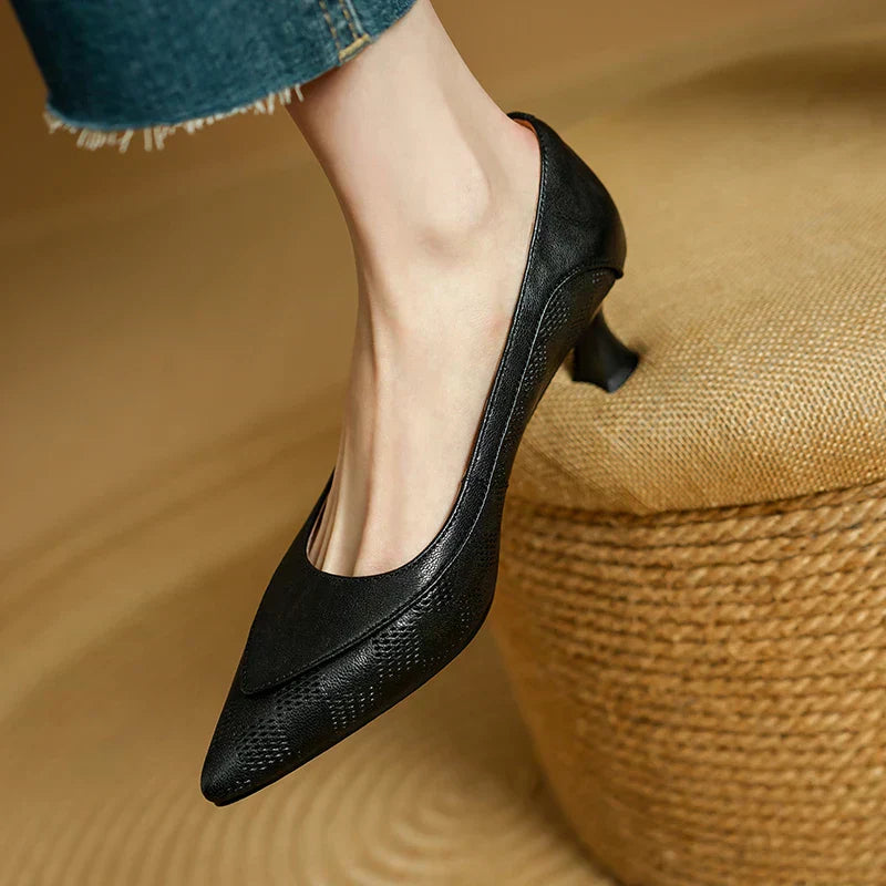 Fiona Zapatos Elegantes de Piel Real
