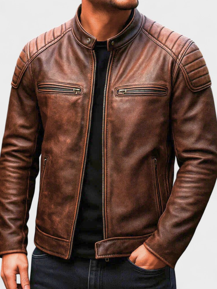 Troels™ | Chaqueta de cuero