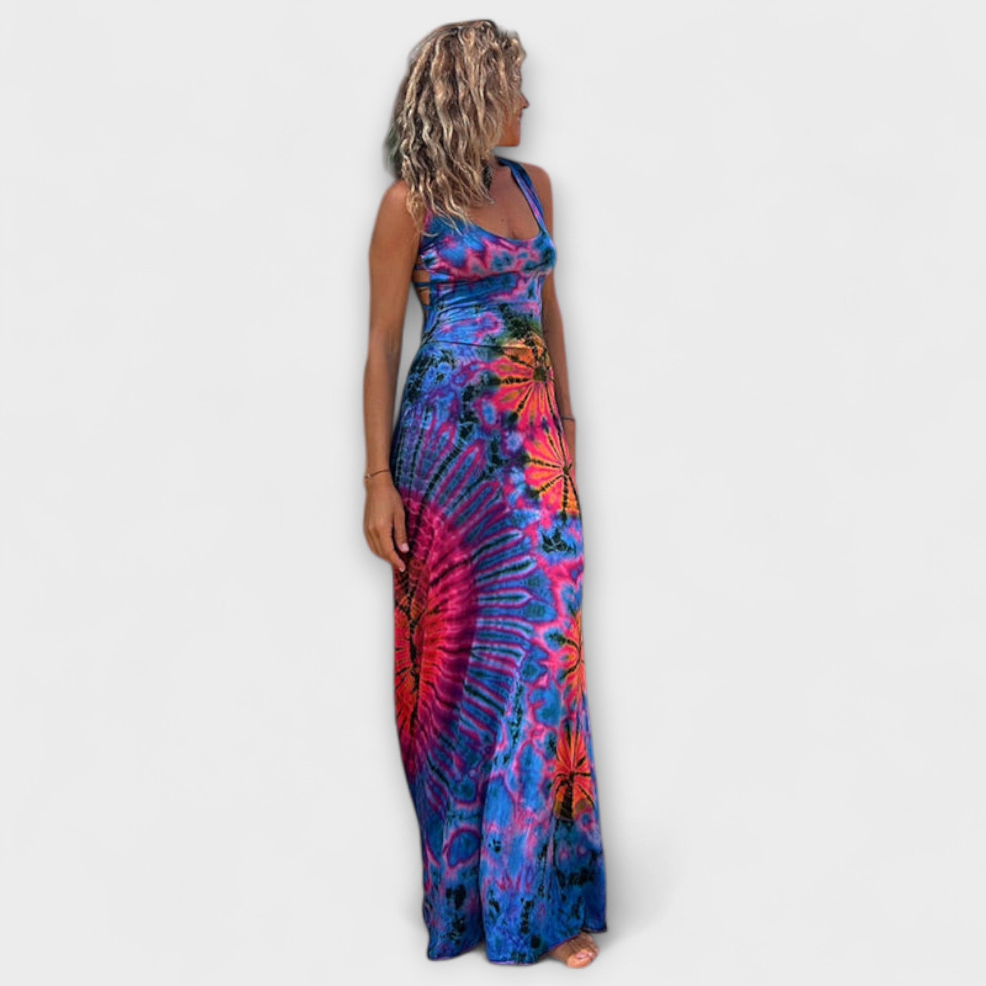 Ronja - La Bamba Vestido Maxi con estampado tie-dye