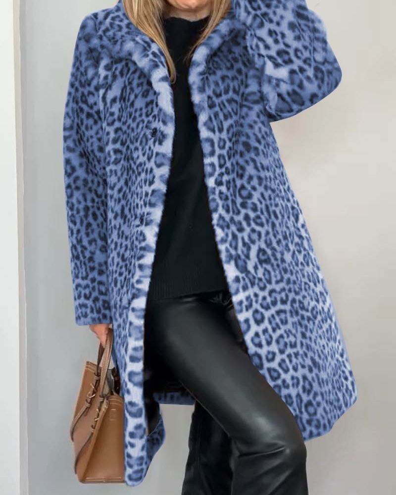 Lysa™ - Abrigo de Leopardo Elegante