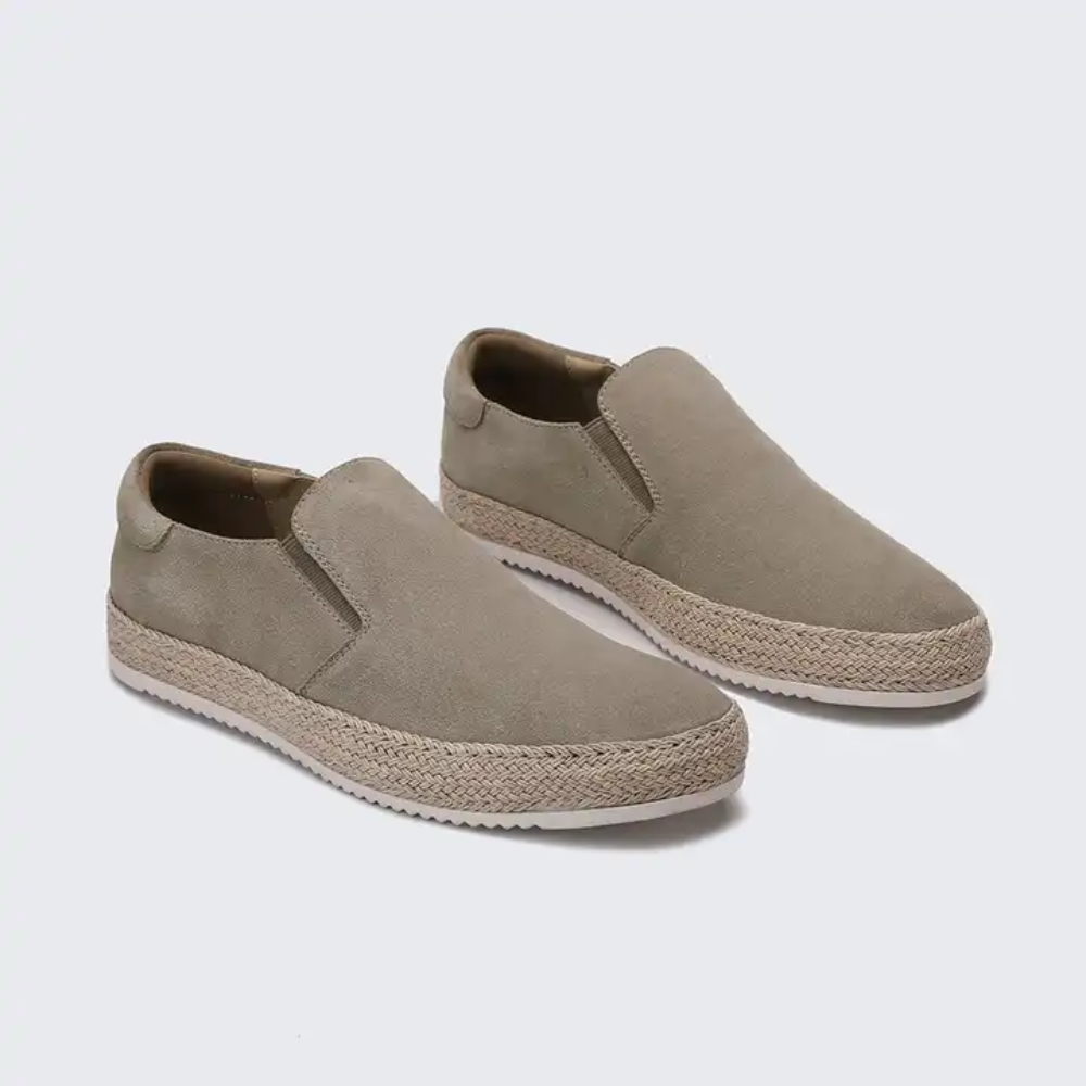 Mocasines de verano de ante