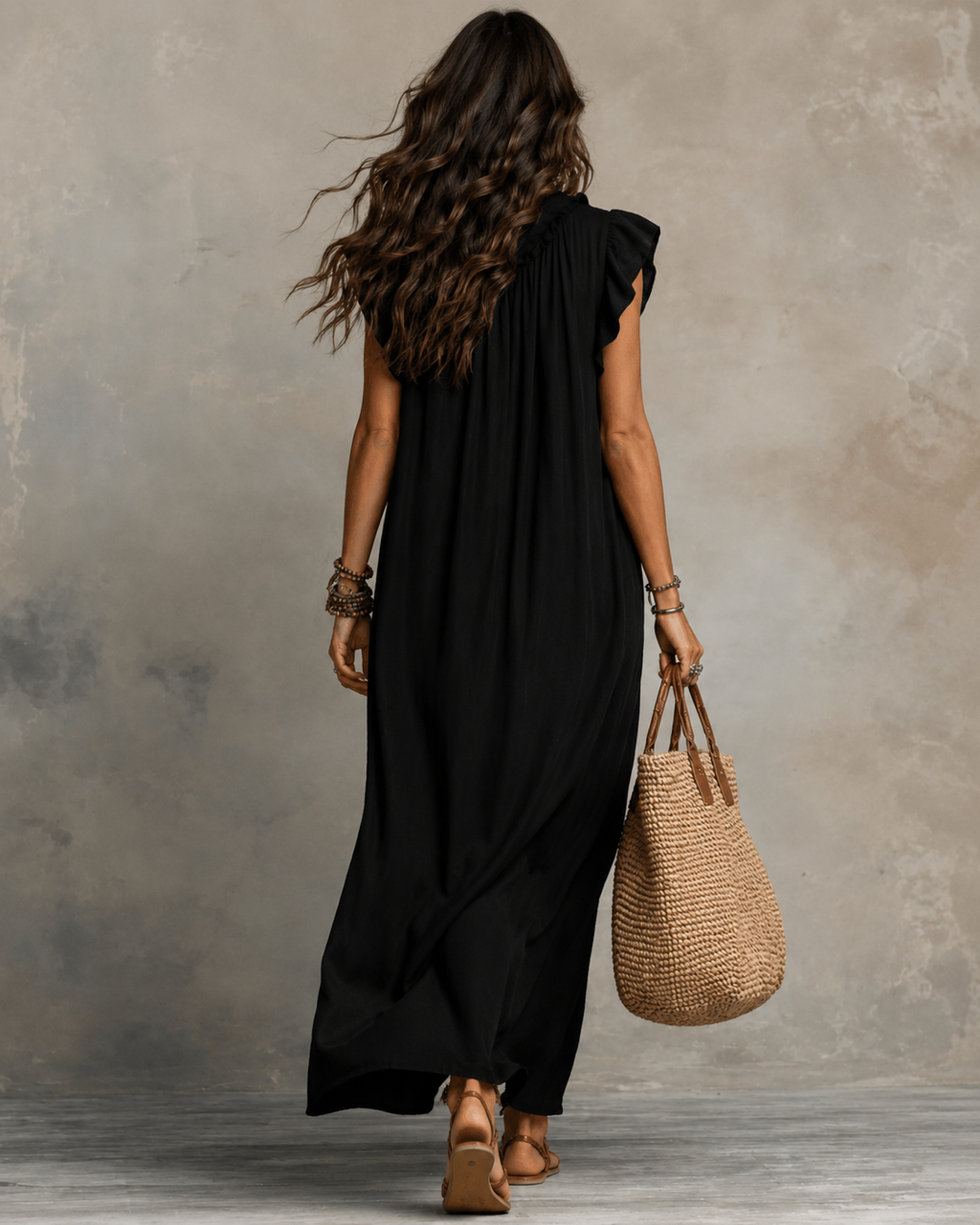 Vestido Largo Bohemio Camelia