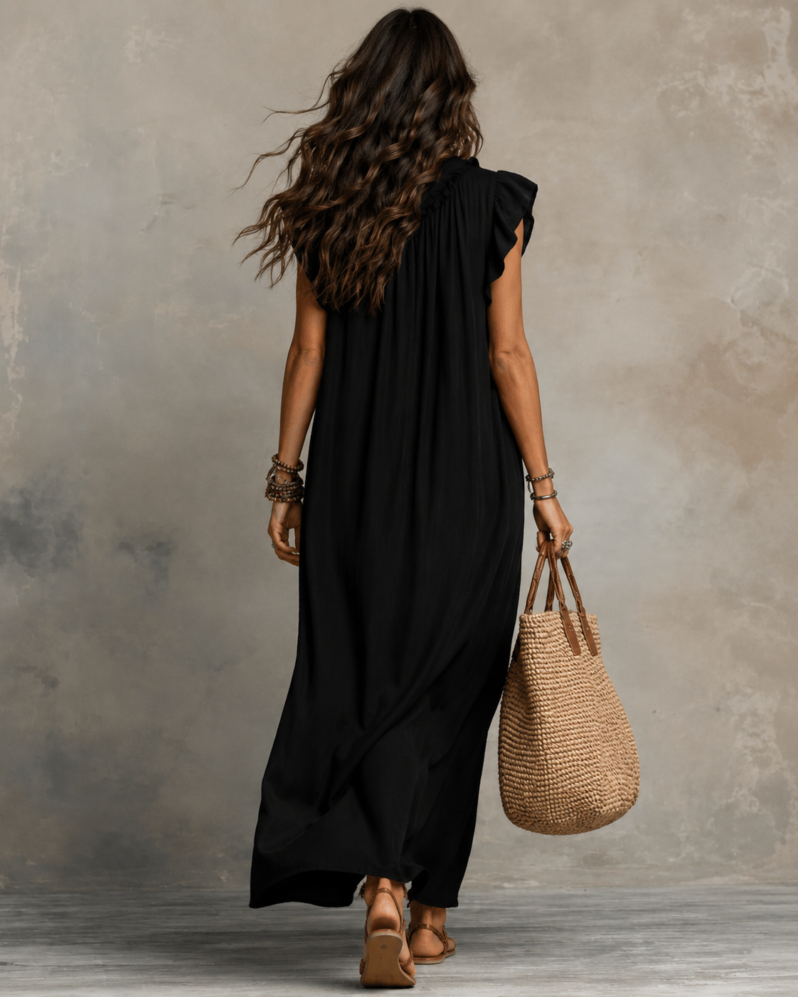 Vestido Largo Bohemio Camelia