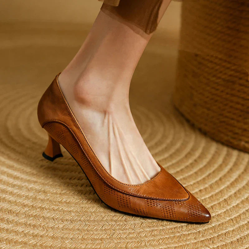 Fiona Zapatos Elegantes de Piel Real