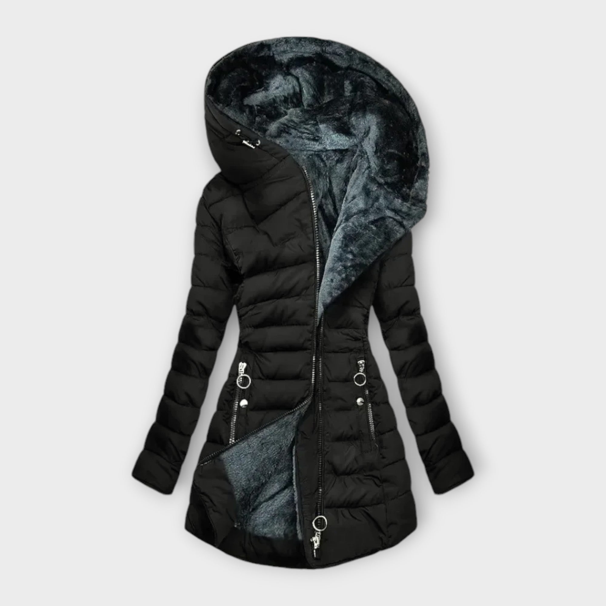 Teresa I Abrigo de Invierno Lujo Cálido