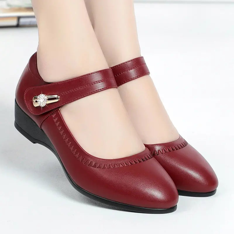 Lydia – Zapatos de Confort Elegantes con Tacón Medio