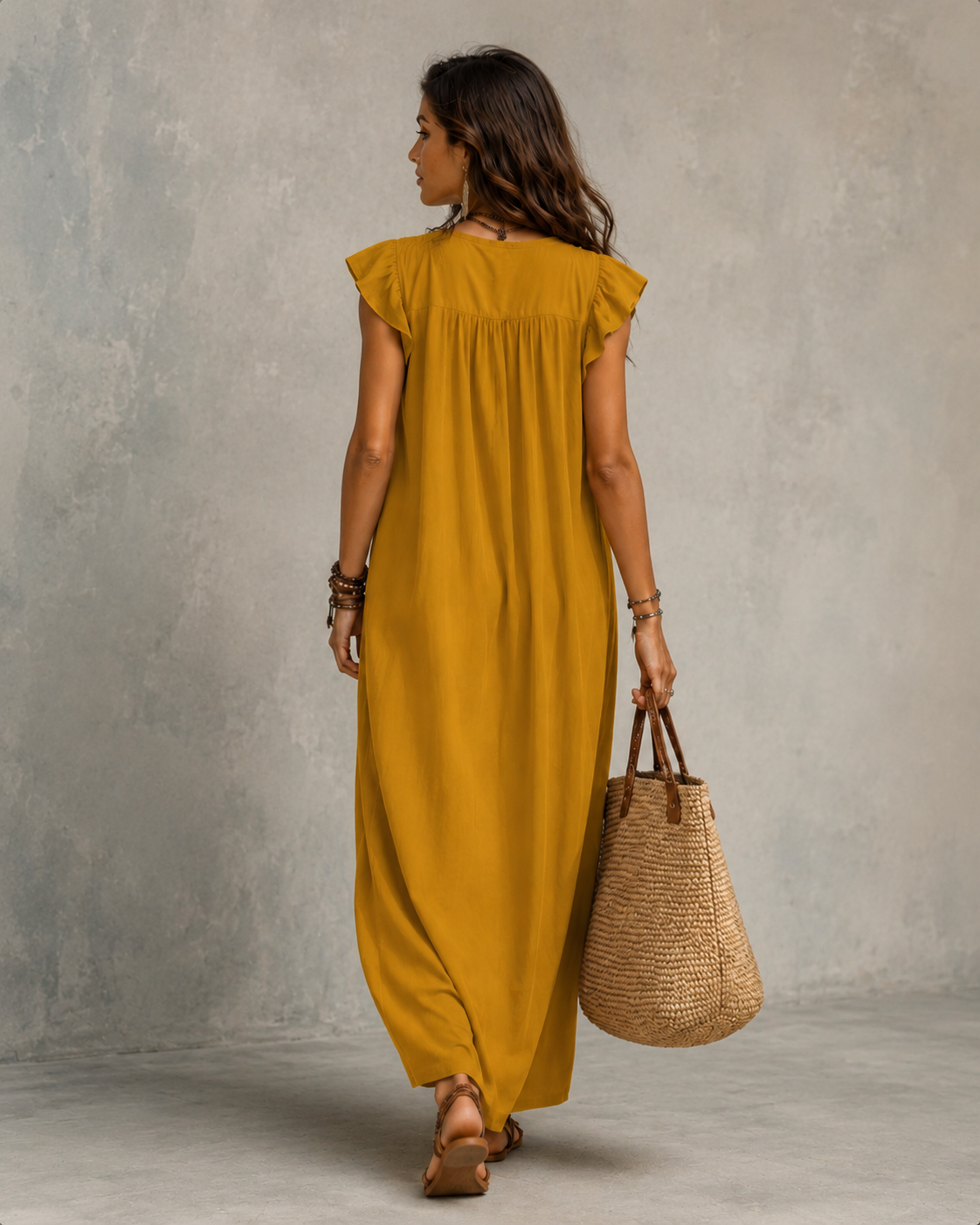 Vestido Largo Bohemio Camelia