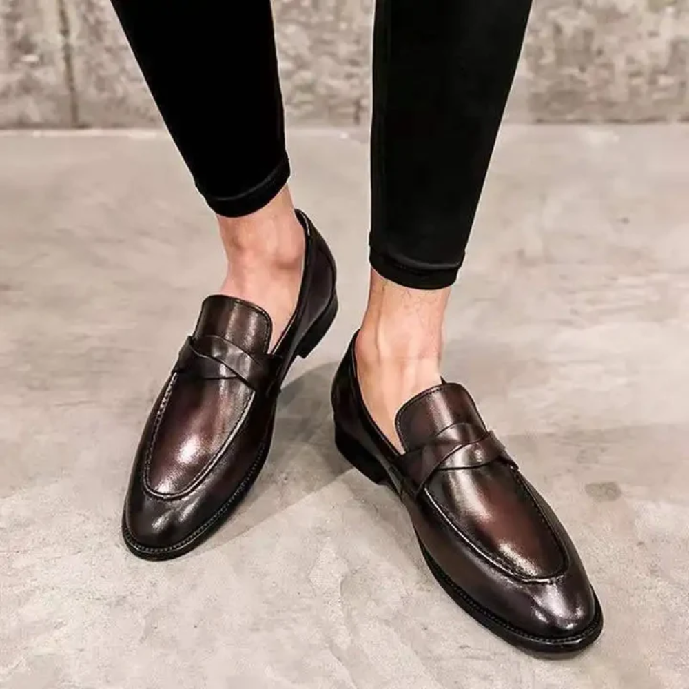 Mocasines de piel Chic