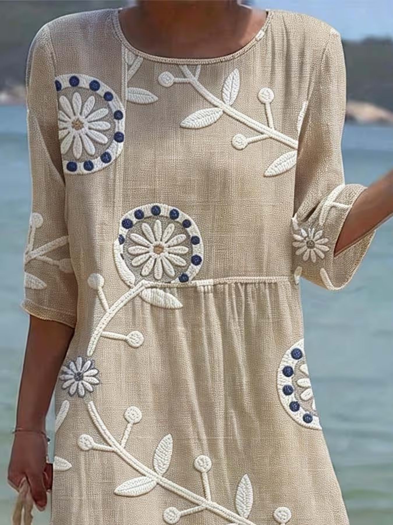 Charlotte | Vestido Casual de Manga Media