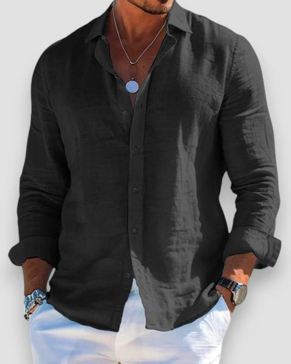 Camisa casual para hombre