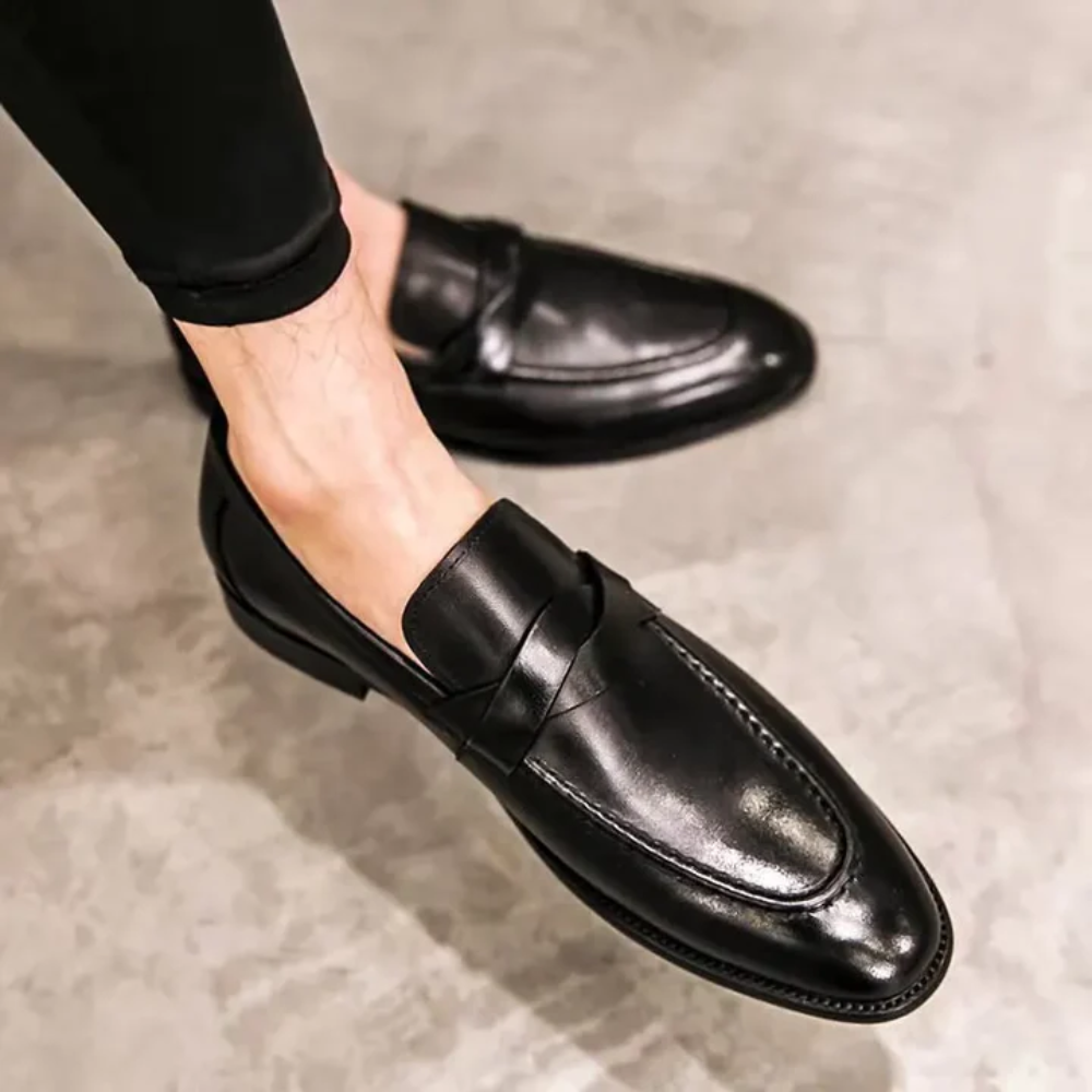 Mocasines de piel Chic