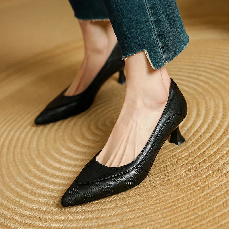Fiona Zapatos Elegantes de Piel Real