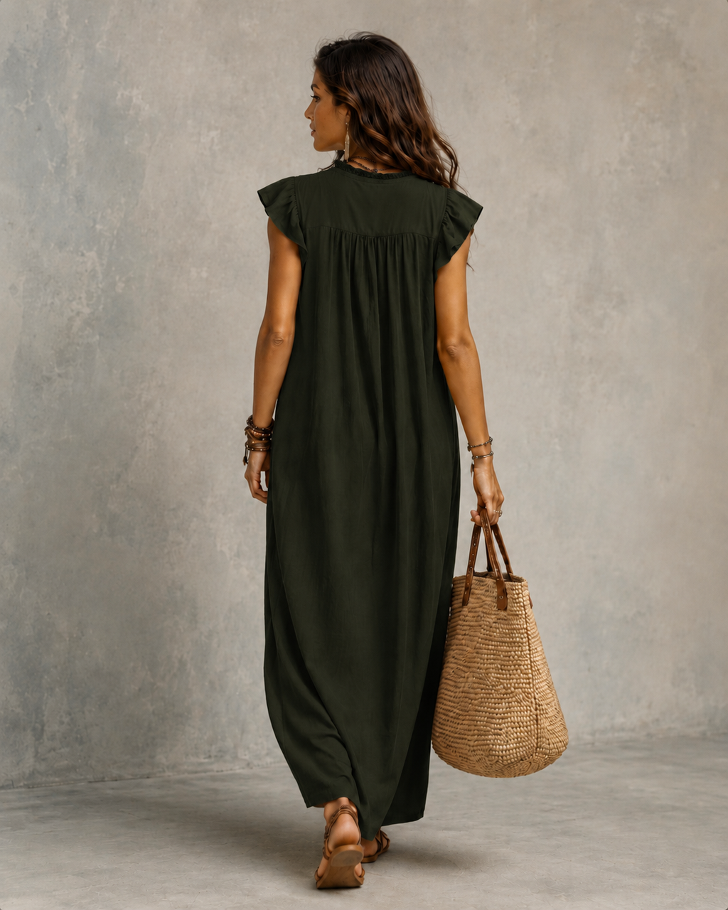 Vestido Largo Bohemio Camelia