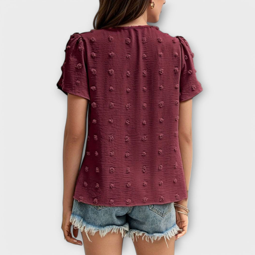 Charlotte - Blusa perfecta con lunares