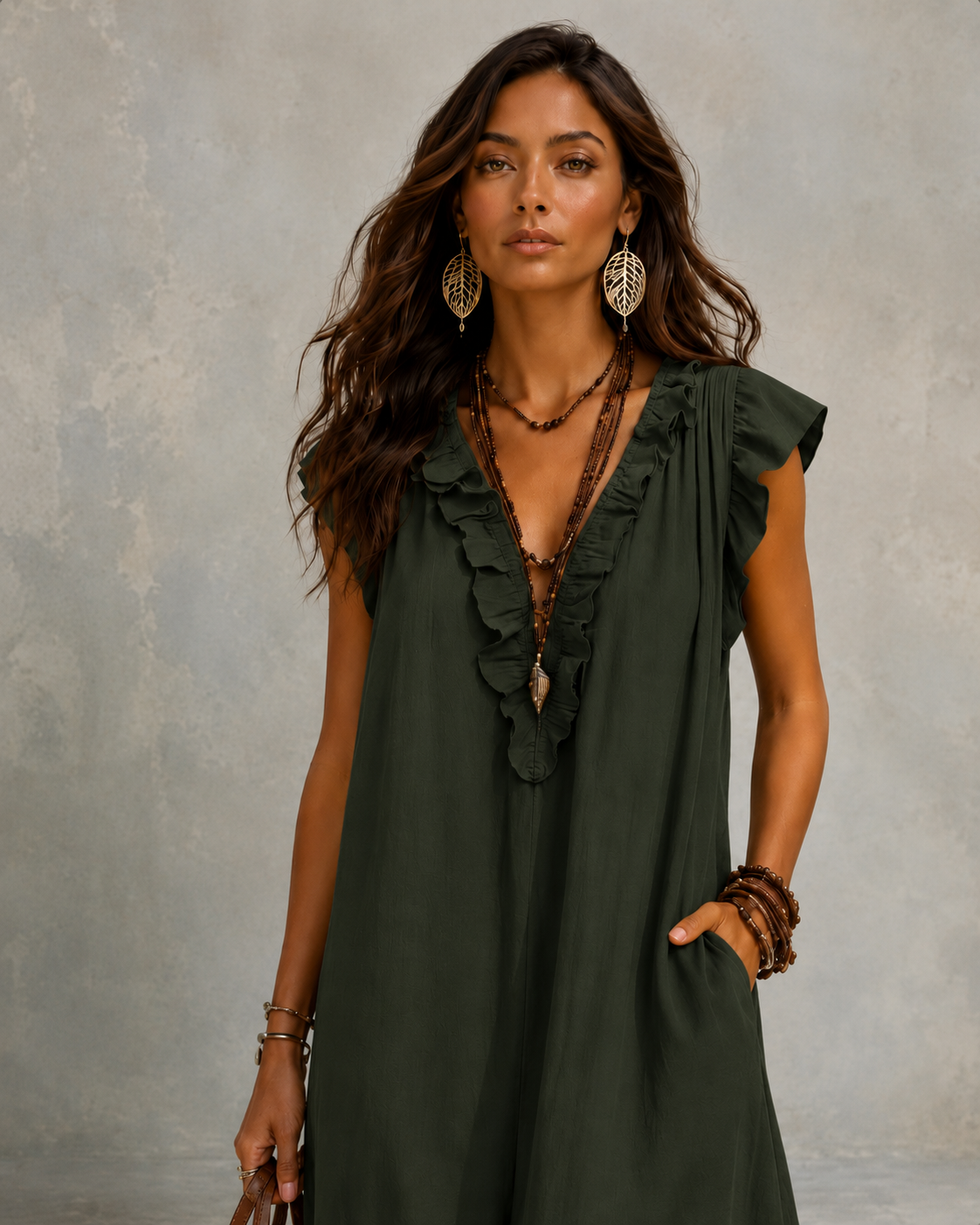 Vestido Largo Bohemio Camelia
