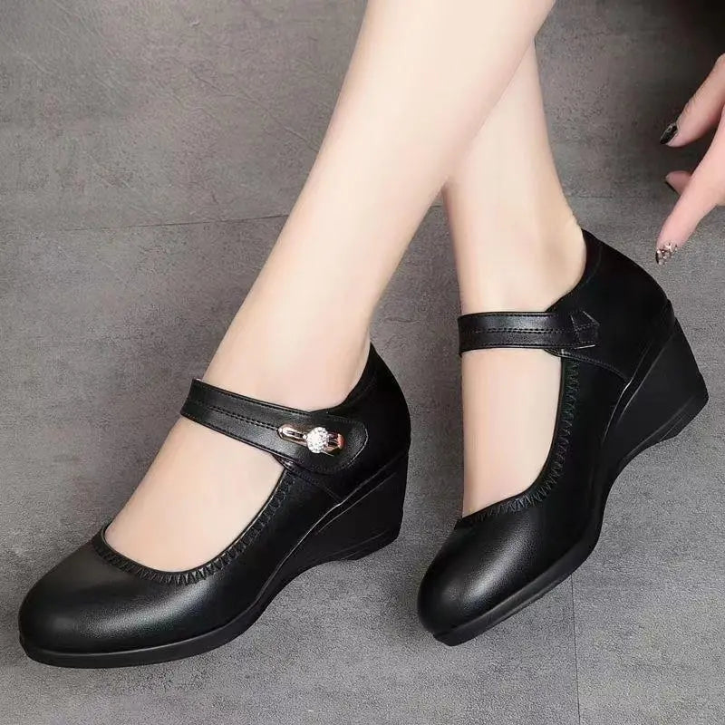 Lydia – Zapatos de Confort Elegantes con Tacón Medio