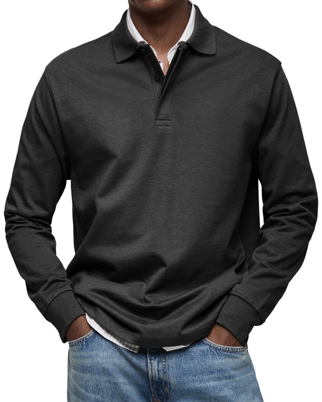 MOHR® | Polo lujo de manga larga
