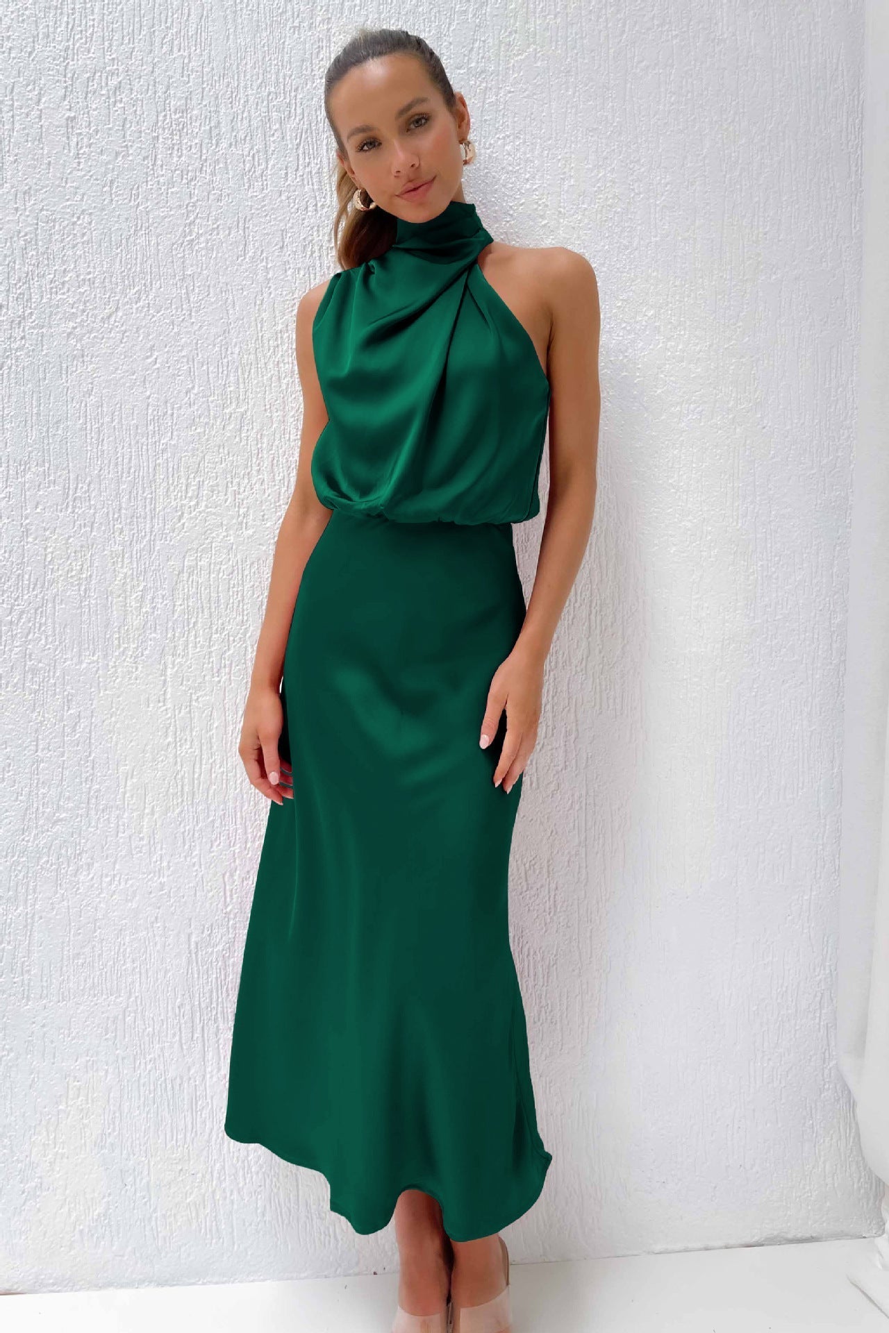 Vestido Quentin Sahara Draped