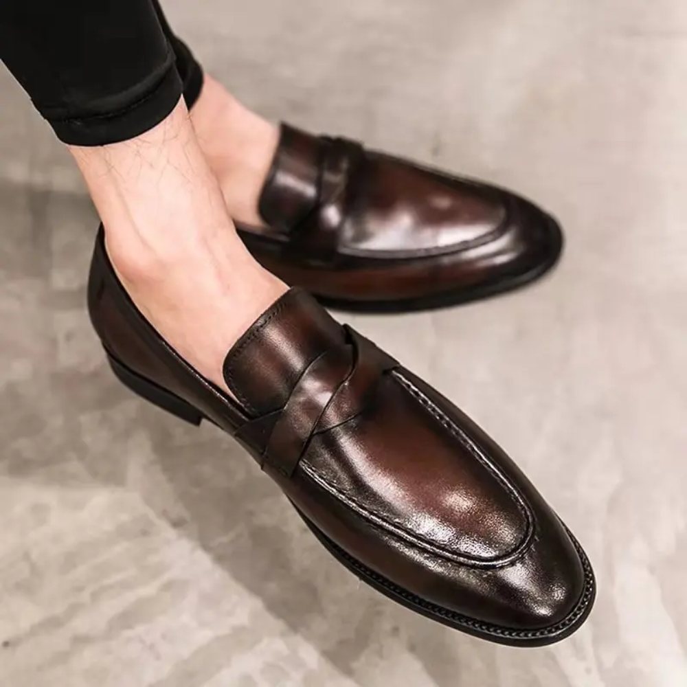 Mocasines de piel Chic