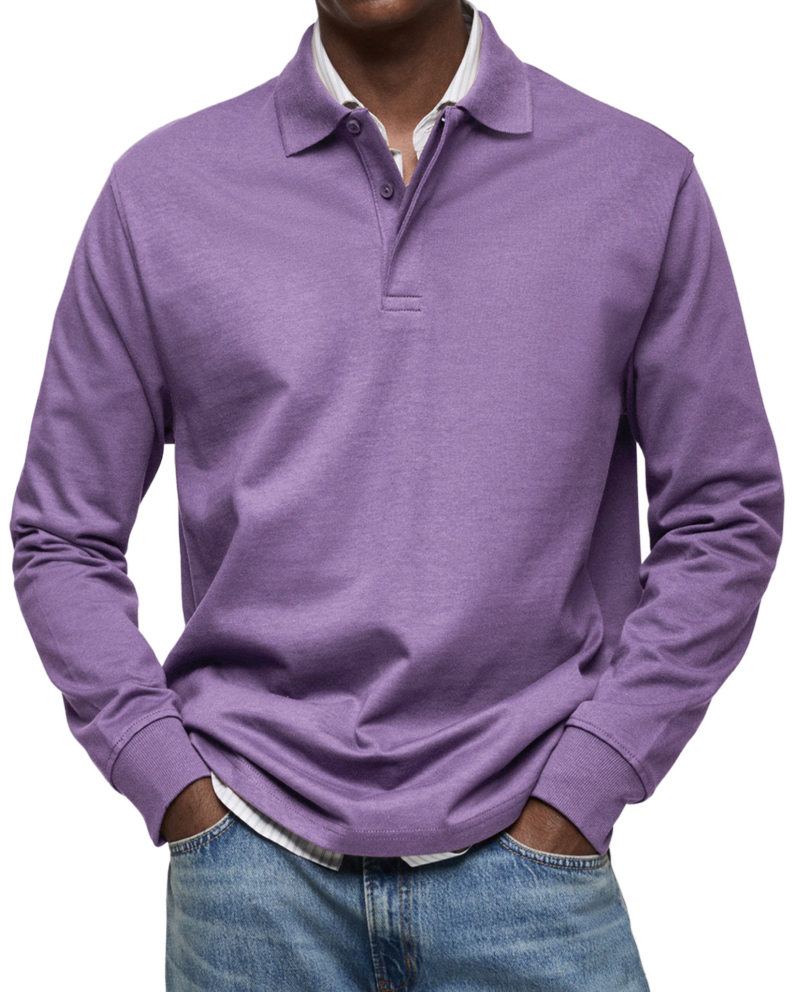 MOHR® | Polo lujo de manga larga