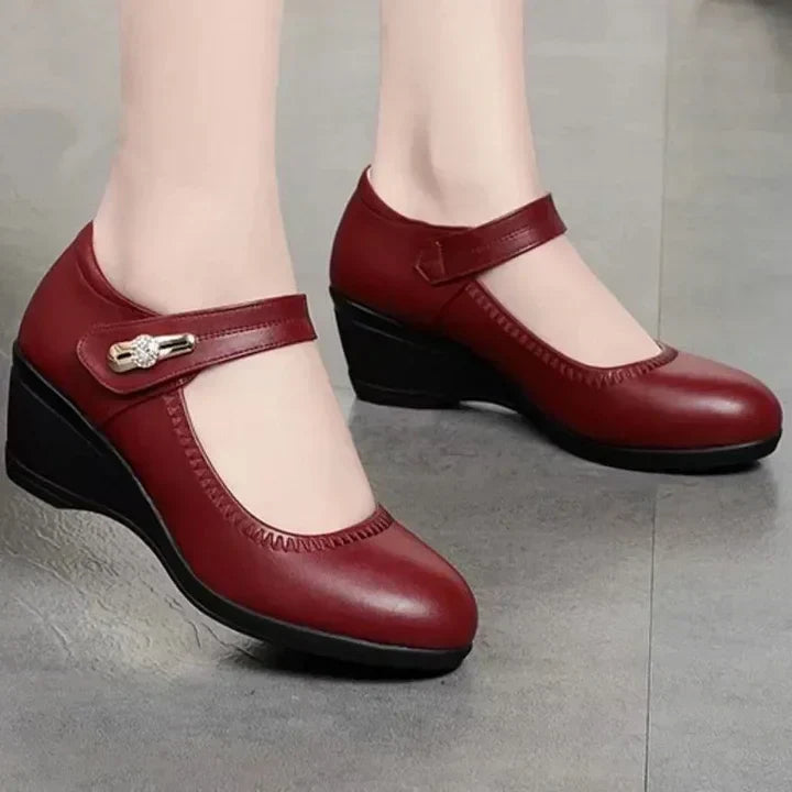 Lydia – Zapatos de Confort Elegantes con Tacón Medio