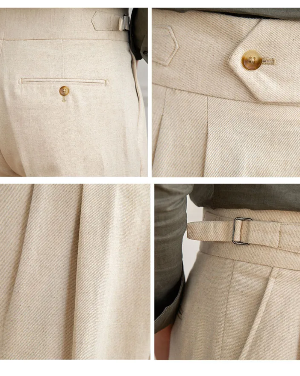 Pantalón de lino Bali