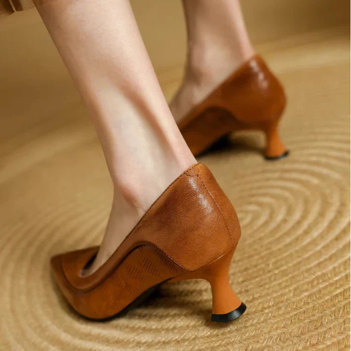 Fiona Zapatos Elegantes de Piel Real
