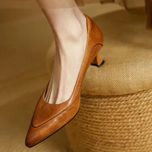 Fiona Zapatos Elegantes de Piel Real
