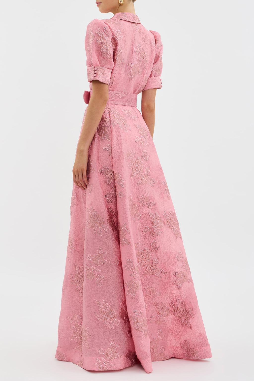 Amparo™ | Vestido con Mangas Cortas Abullonadas