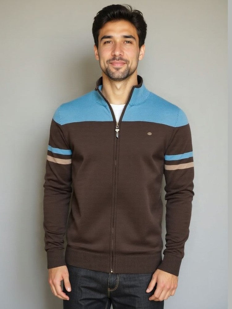 Anders™ | Cardigan de punto con cierre de cremallera