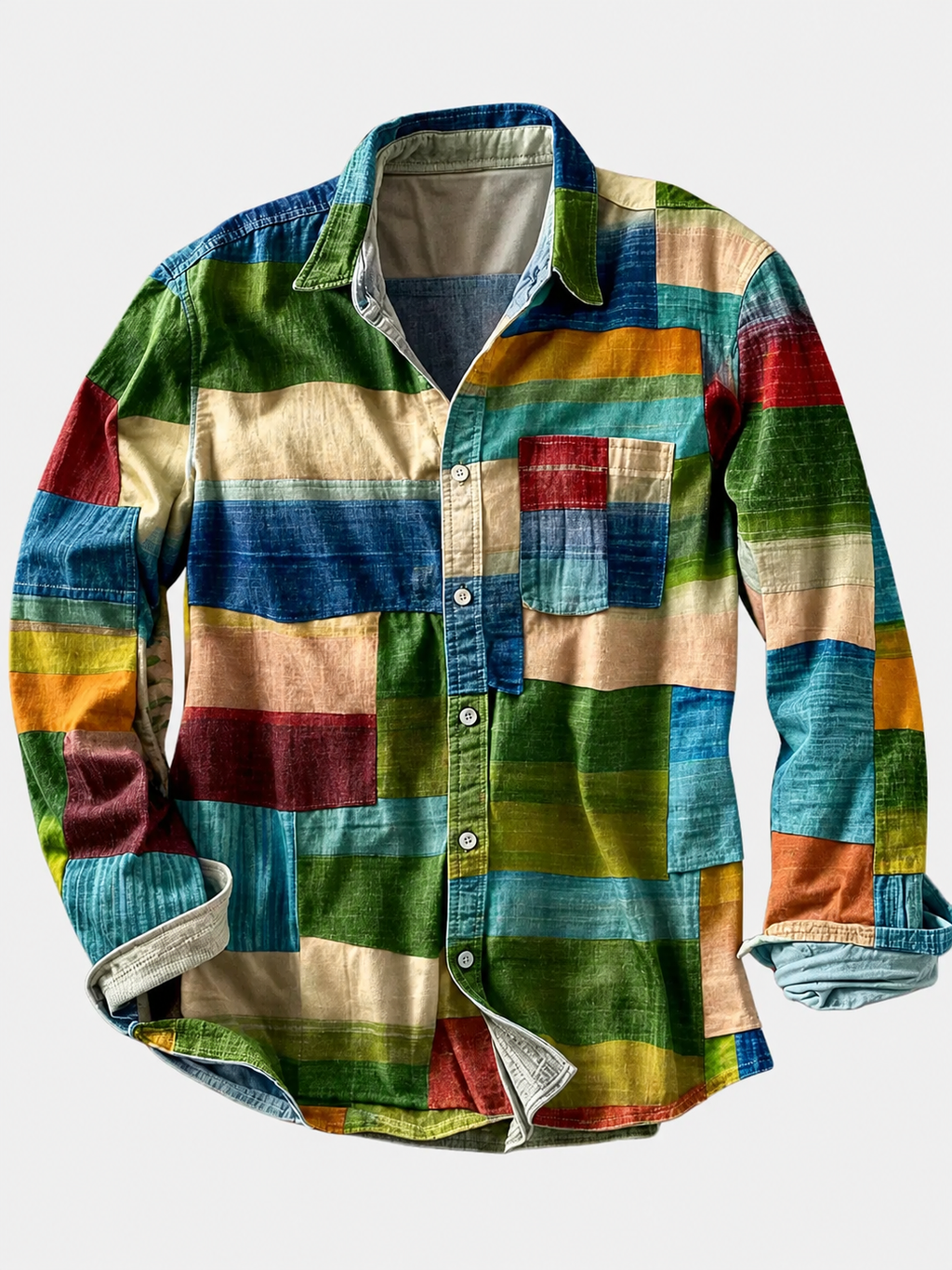 Geraldo™ | Camisa elegante con bolsillo práctico