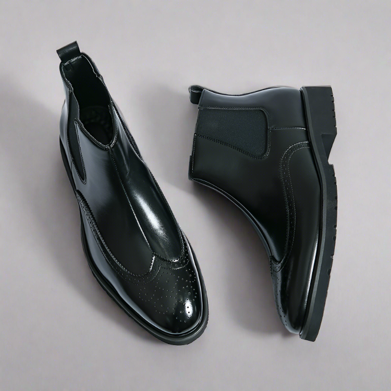 Dwight™ | Botas Chelsea de Cuero Sintético