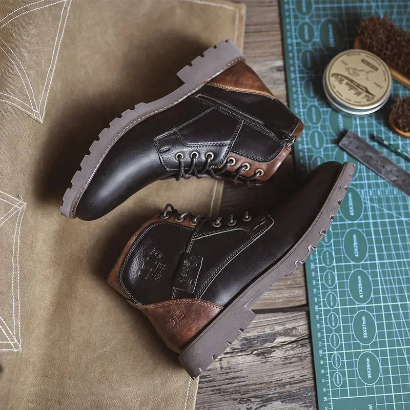 Kennedy™ | Botines de Cuero Sintético