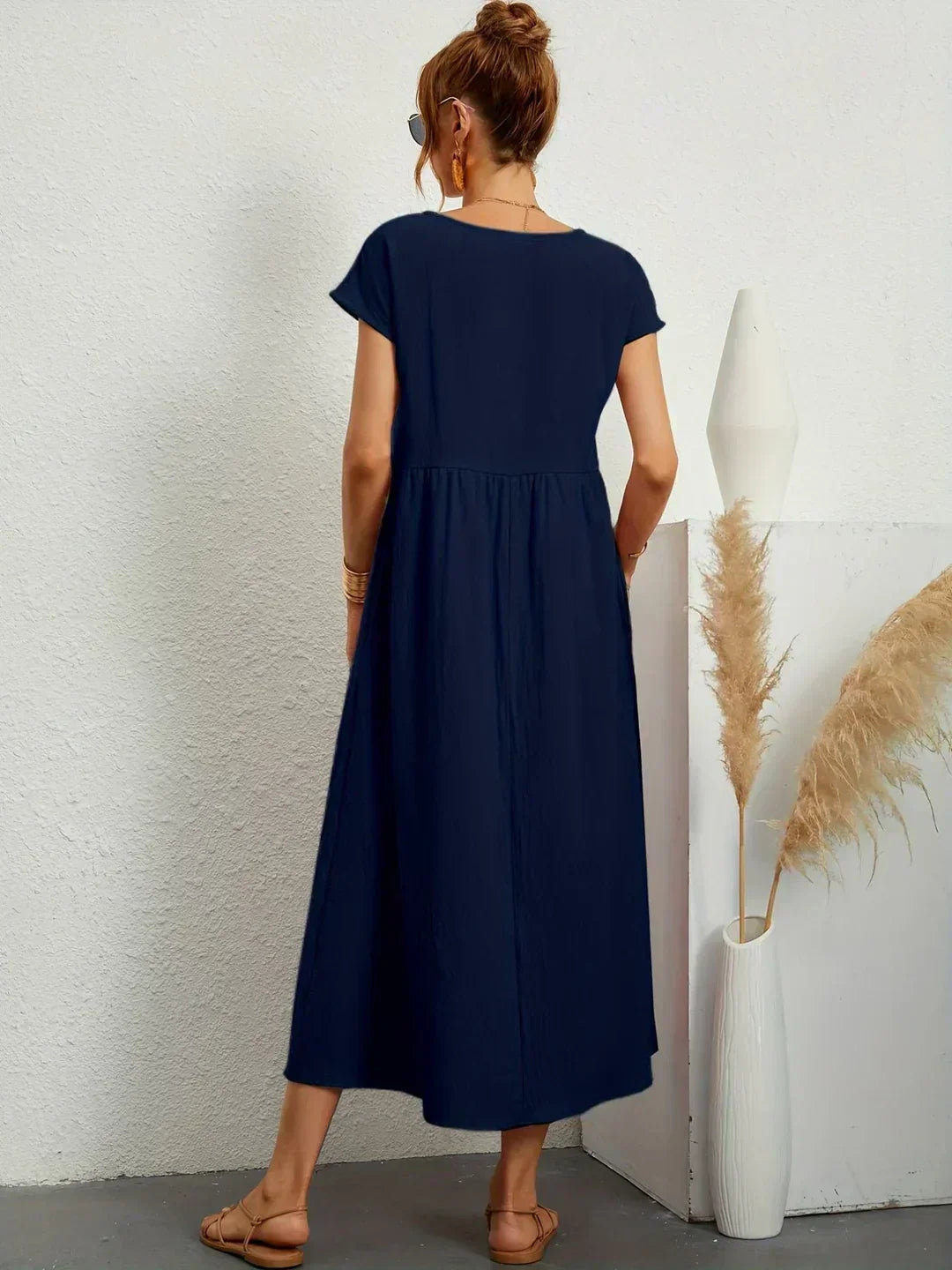 Raquel™ | Vestido midi fluido