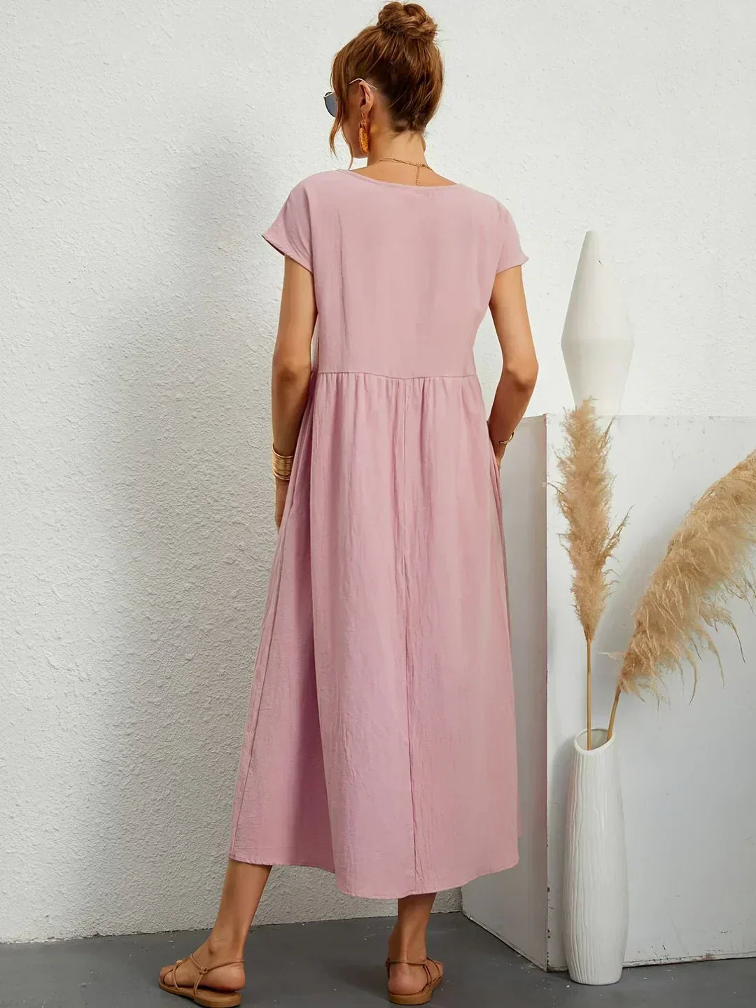 Raquel™ | Vestido midi fluido