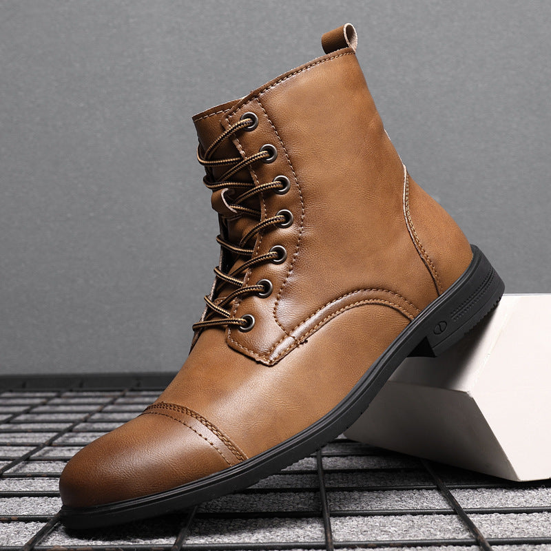 Morgan™ | Botines de cuero sintético