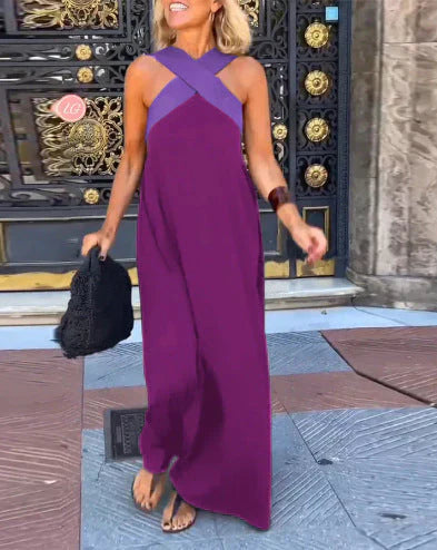 Marta™ | Vestido maxi cruzado por delante