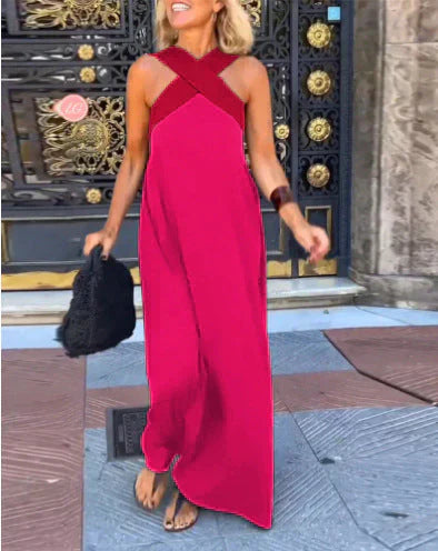 Marta™ | Vestido maxi cruzado por delante