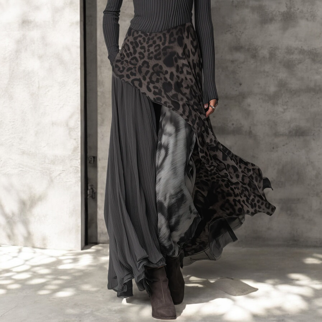 Alba Montiel ™ Vestido Largo Leopardo