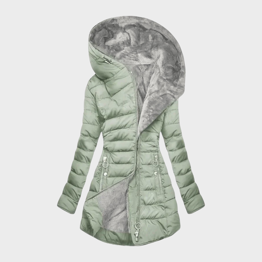 Teresa I Abrigo de Invierno Lujo Cálido