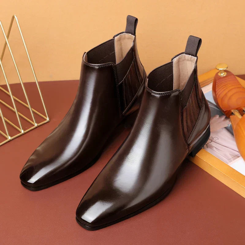 Botines de cuero sintético Peyton™