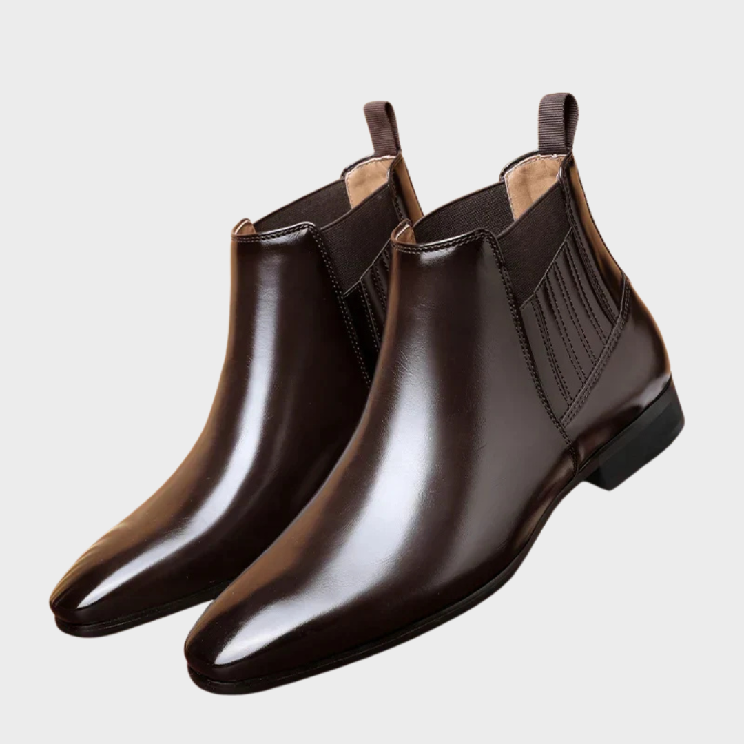 Botines de cuero sintético Peyton™
